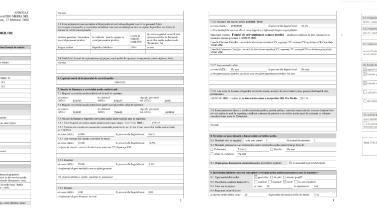 Raport de activitate anual al MEDIA TV Cimislia pentru anul 2025_orizontal